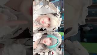 cosplay hai nhân vật Laffey và Cheshire - Azur Lane