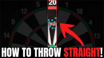 How to Throw Straight Darts!