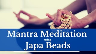 Mantra Meditation using Japa Beads – Starting a Regular Home Practice screenshot 1
