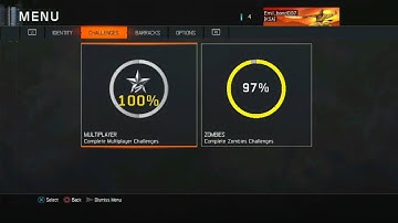 Black Ops 3 - Multiplayer Challenges 100% Complete (PS3)