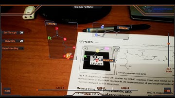 UE4 Augmented Reality in Biochemistry - "ScienceViz Studio" Chemical Reaction