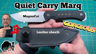 On your Marq… get set… ready… go, Quiet Carry knives… an epic fixed blade unboxing like never before