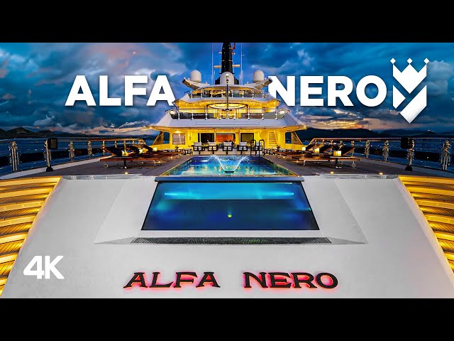The Epic Charter Yacht "ALFA NERO" Never before seen footage! — Yachts For Charter (video thumbnail)