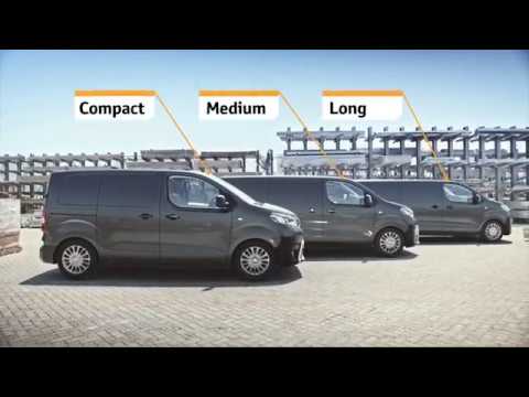 New Toyota Proace Sizes Lengths