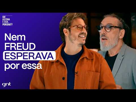 Who Invited FREUD to This Karaoke? | What's Your Story, Porchat? | GNT