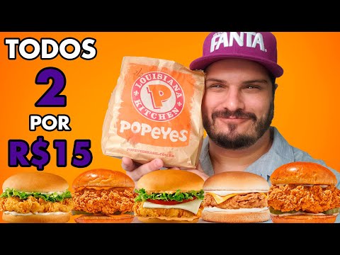 Vídeo: Quais promoções o Popeyes tem?