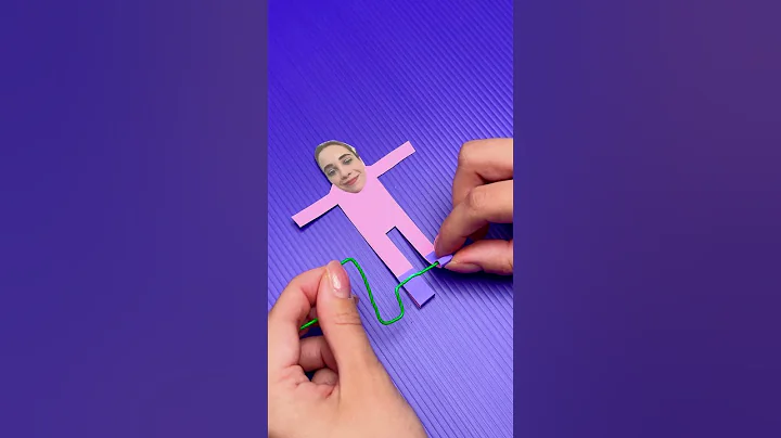 Running Paper Man Craft – Let’s Make Him Move! 🏃📄🎉 #paper #craft #kidsfun