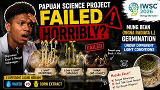     Our Germination Experiment FAILED… Here’s What Went Wrong | IWSC 2026 Biology Project