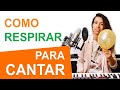 Como respirar para CANTAR MEJOR. Respiración COSTO ABDOMINAL. Respiración para cantar bien Lección 1