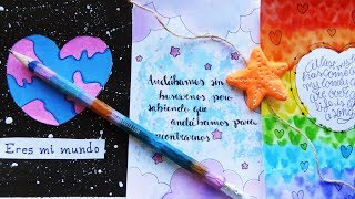 TARJETAS O CARTAS DE AMOR y AMISTAD para SAN VALENTÍN 💛💚💜 REGALOS PARA MI NOVIO