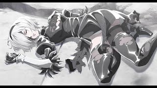 Download lagu NieR Automata Ver1.1a Cour 2  Ending 1 [Hai To Inori] Sub Ita/Eng/Rōmaji [AMV!?]