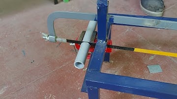 DR MOHAMED ABBAS S | PORTABLE PNEUMATIC HACKSAW CUTTING MACHINE