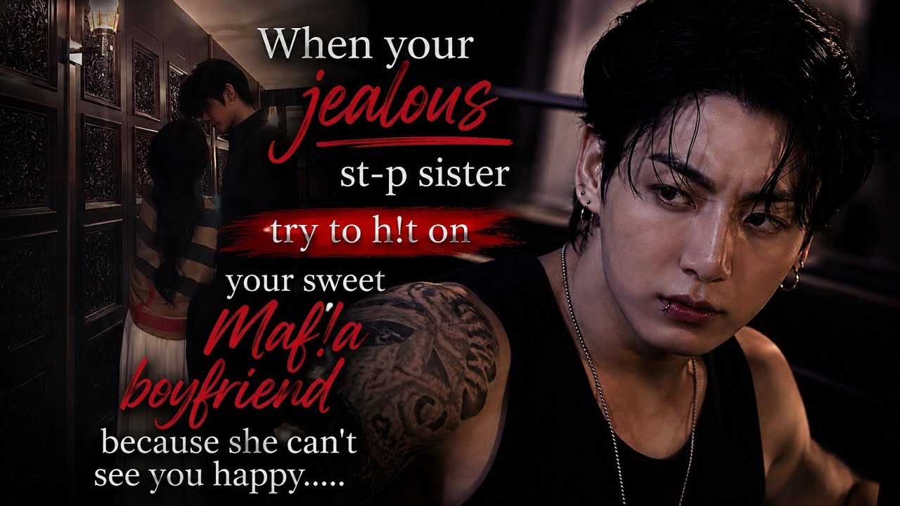 ♡JK♡ jk ff [when your jealous st-p sister try to h!t on your sweet Maf