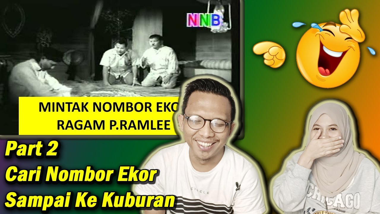Indonesian Reaction‼️Minta Nombor Ekor - Ragam P. Ramlee 1964 (Part 2)