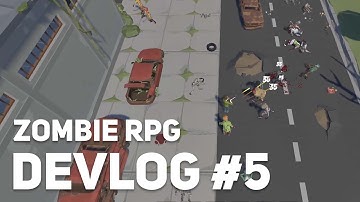 HUGE PROGRESS | Zombie RPG DEVLOG #5 | Zombie AI, Animations, Story
