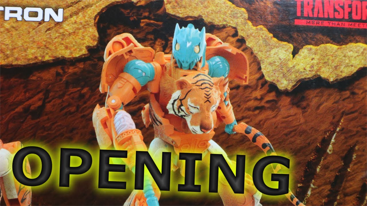 📦 OPENING: Transformers Generations Kingdom Golden Disk Collection  Mutant Tigatron