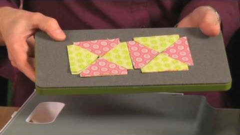 AccuQuilt GO! Quarter Square-2" Finished Triangle