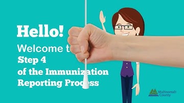 Immunization Reporting Process: Step 4, Send the First Report