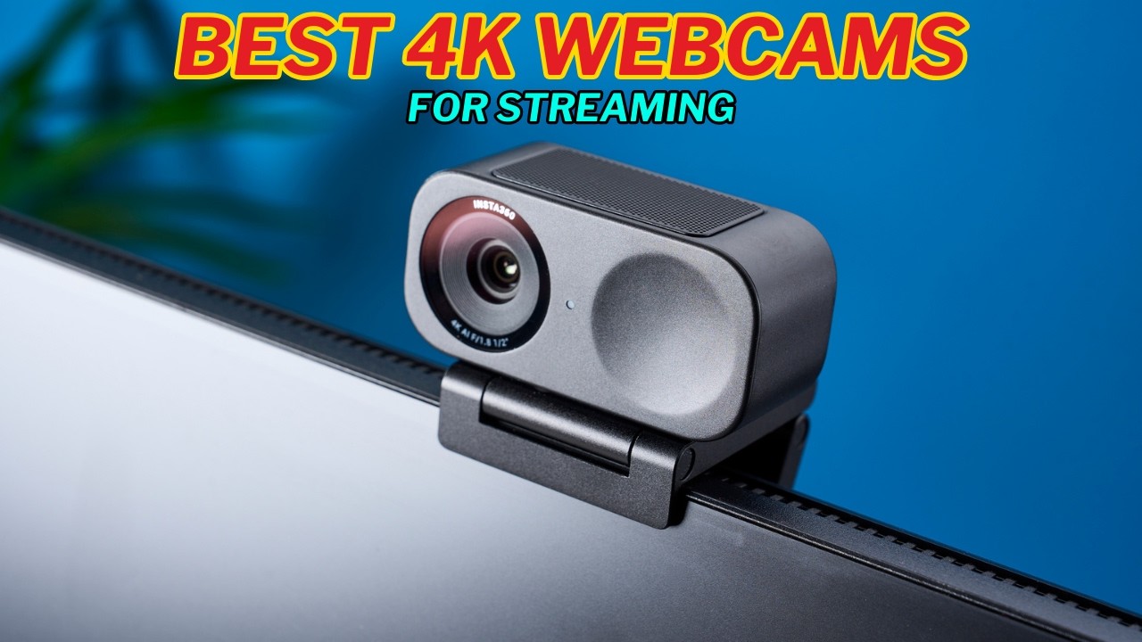 BEST New 4K Webcams for Streaming That Professional Streamers Use - YouTube