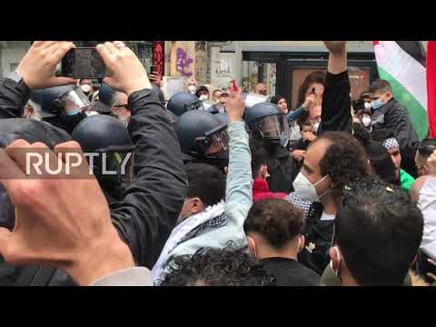 Germany: Police arrest protesters as thousands join pro-Palestinian rally in Berlin