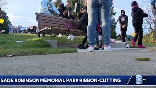 The Sade Robinson Memorial Park is on Sheridan Drive in Cudahy