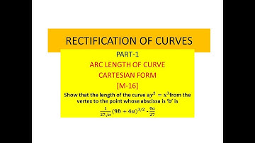 18) Rectification of curve|Arc length-Cartesian form pb#2| Engineering mathematics