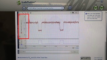 Recording Data from skin