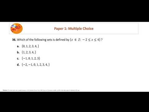 Listing elements of a set given the set notation