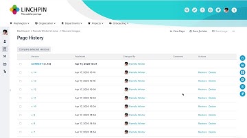 Restoring A Page Version - Learn Atlassian Confluence & Linchpin Intranet #34