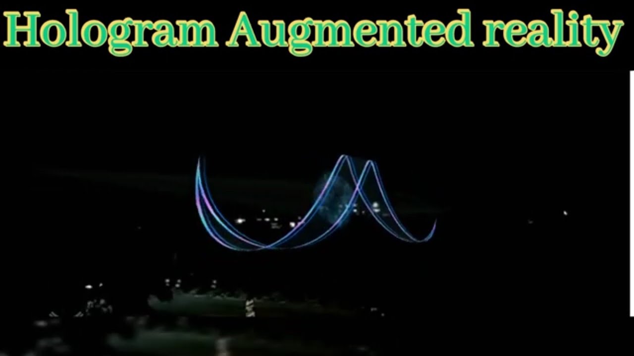 Hologram augmented reality: Mywebar project - YouTube