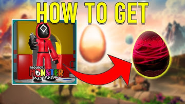 How To Get The PROJECT MONSTERS EGG (The Hatch Event) Roblox