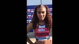Nicole Yeargin on her 400m silver at the #MullerBritishChamps 2021