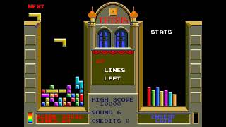 Celebrity Tetris (Atari, arcade) - gameplay by Olivia J Profile