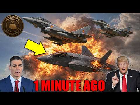 Video Two Spanish Eurofighters Tried to Intercept a U.S. F-35… Then America Unleashes Hell