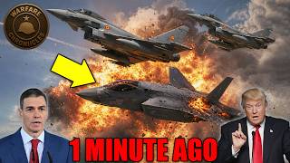 Two Spanish Eurofighters Tried to Intercept a U.S. F-35… Then America Unleashes Hell