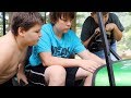 CRAZY GOLF CART KIDS AT CAMP!