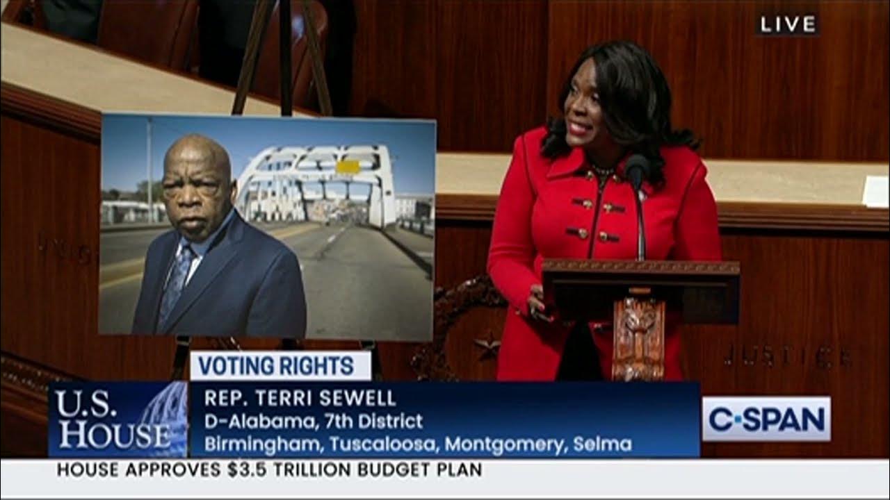 Rep. Sewell Speaks on House Floor in Support of HR4, the John R. Lewis