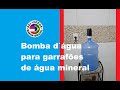 Como instalar a bomba d`água para garrafões de água mineral