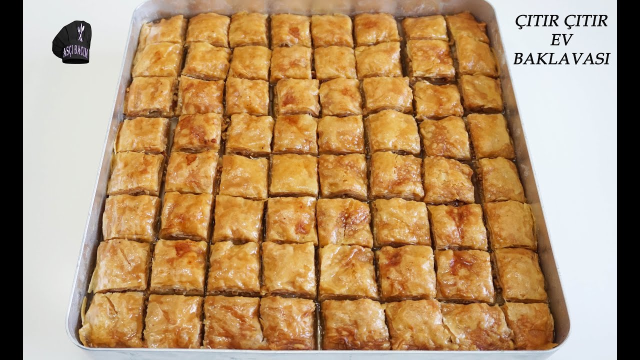 ÇITIR ÇITIR CEVİZLİ EV BAKLAVASI TARİFİ
