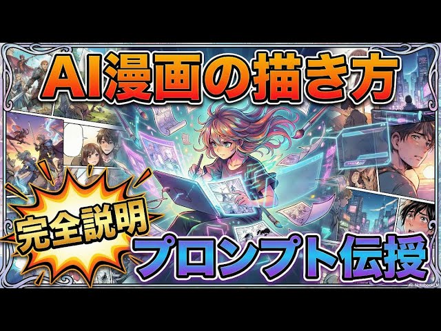 How to Draw AI Manga] A thorough explanation of AI manga know-how