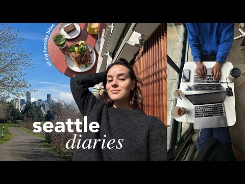 seattle diaries | spring runs, quality time & all my fav eats