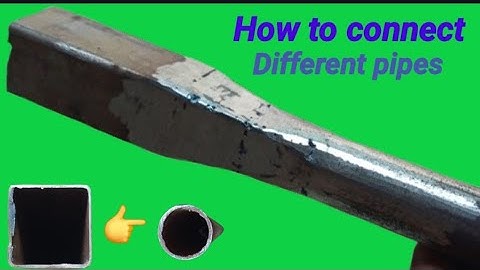 How to connect a square box  to round pipe different size! Secret Pipe cutting tricks