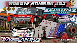 OKE GASS🔥🔥 KODENAME XHD ROMBAK JB3 🤤🤤ACC STROBO TUMPUK   LAMPU FLIPFLOP   BAN TEKS || Bussid v.3.7.1