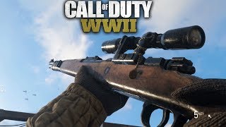 Call of Duty WW2 - Mountain Division Prestige 1 *UNLOCKS* Kar98k gameplay screenshot 4