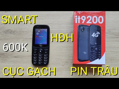 Đánh giá có tâm iTel 9200: ĐT cục gạch thông minh, WIFI, chơi game, 4G...giá 600K trên shopee, lzd