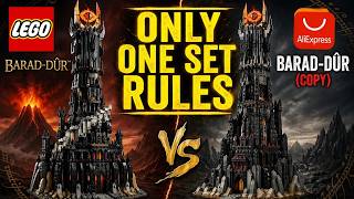 Lego Barad Dur Vs Aliexpress