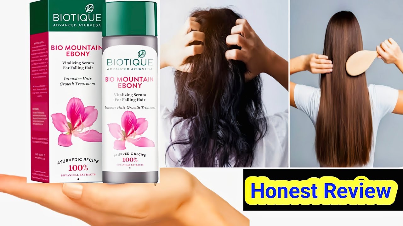 Biotique Hair Serum Hair Regrowth Serum kya ye sach me work krta  hai#besthairserum#review#grow - YouTube