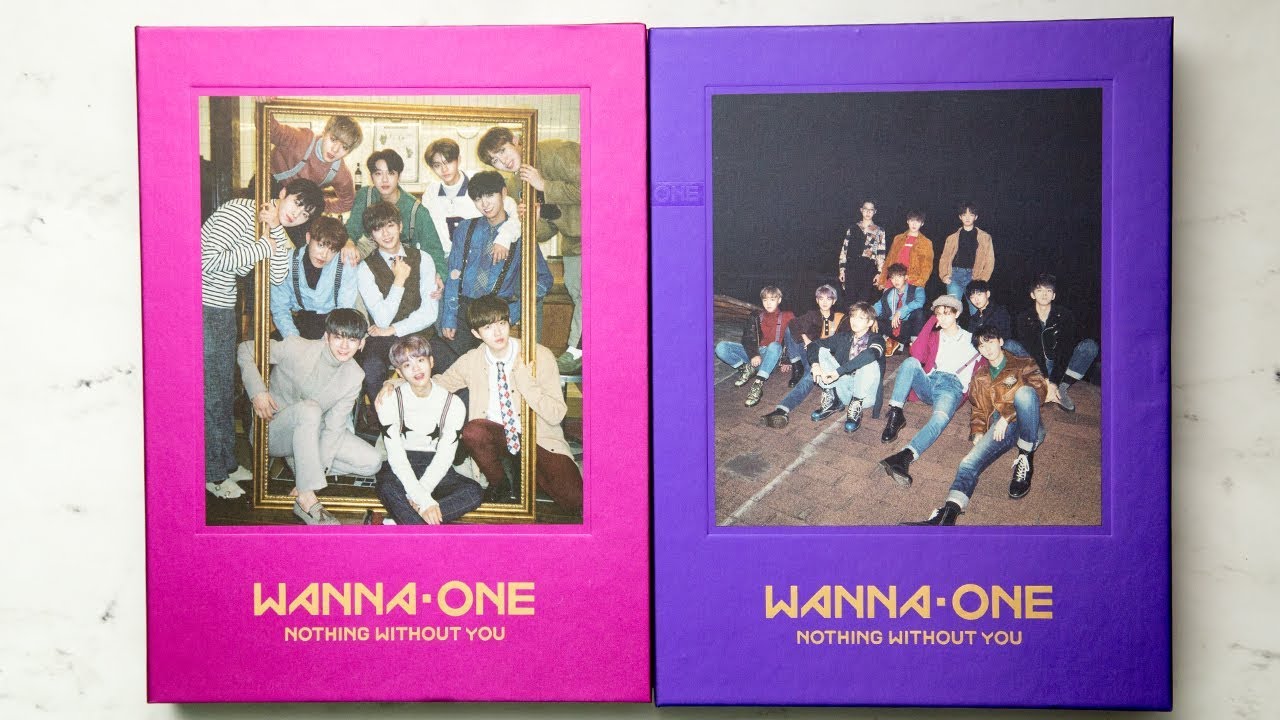 Unboxing Wanna One Mini Album Vol 1 Repackage 1 1 0 Nothing Without You Wanna One Version Youtube