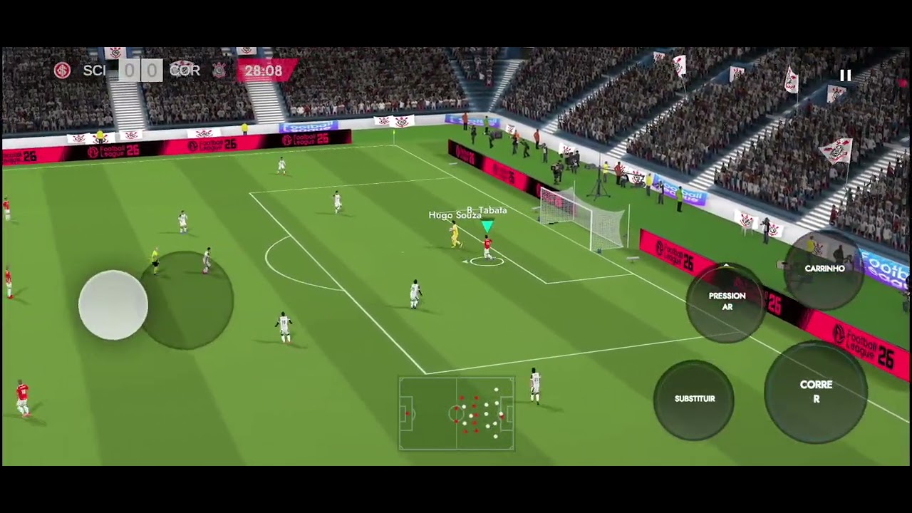 Internacional 1-1 Corinthians  Copa Matheus  Fase de Grupo 3 rodada