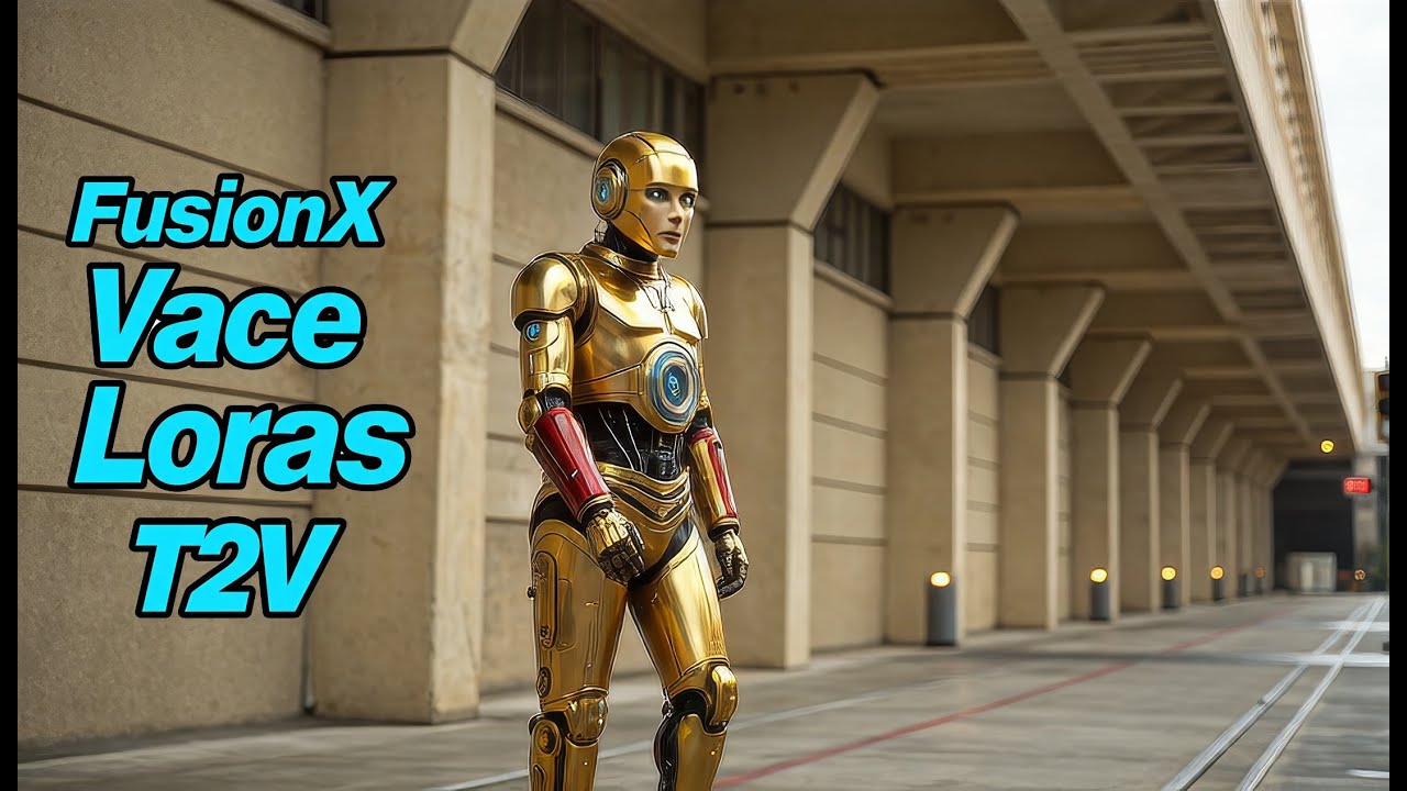 FusionX Vace FusionX T2V FusionX Lora's Wan 2.1 comfyui fp8 Low Vram